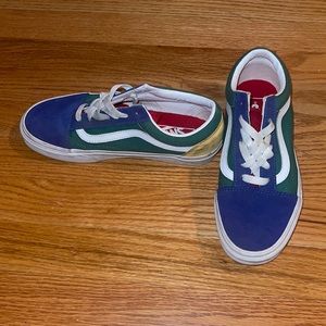 US Women’s Size 7 Color Block Vans